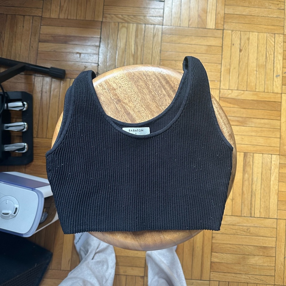 Babaton Sculpt Knit Crop Top